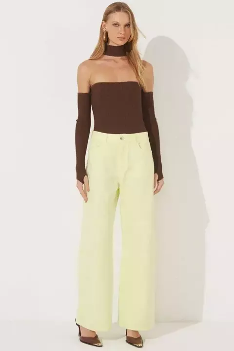 CALÇA SARJA JAQUE VERDE FRESH