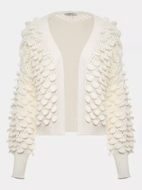 CASACO CONCHA OFF WHITE