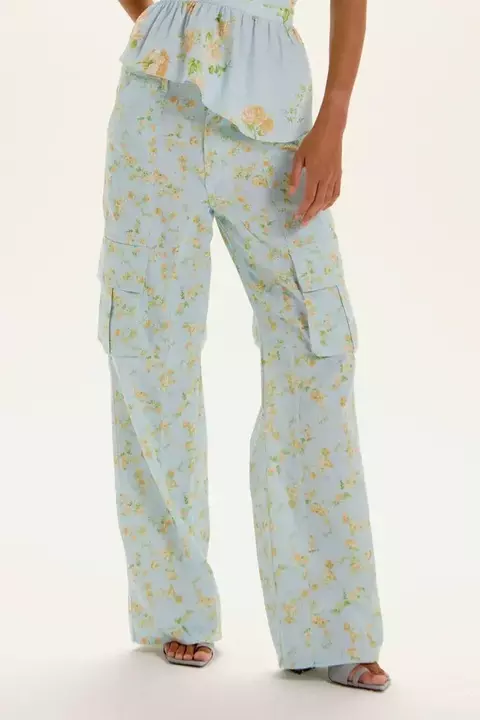 CALCA ESTAMPADA LUNA MINI ICE FLOWER