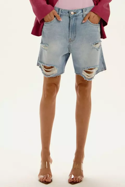SHORTS DOROTI JEANS CLARO