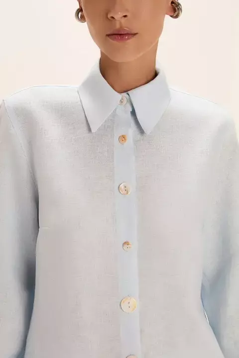 CAMISA CELINA AZUL COTTON