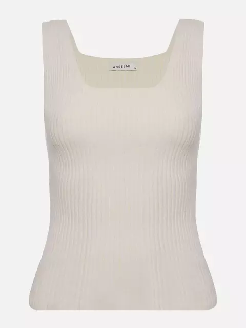 REGATA RECORTE QUADRADO CRU