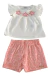 Imagem do Conjunto Bebê Blusa Estampa Com Glitter E Shorts Marlan