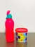 Kit Lancheira Tupperware Eco Tupper 500ml Neon + Redondinha Carinha na internet