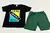 Conjunto Infantil Menino Bermuda E Camiseta Moletinho Verão - comprar online