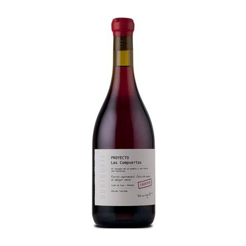 Vino Durigutti Proyecto Las Compuertas Cordisco 750cc