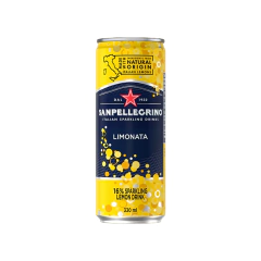 Gaseosa San Pellegrino Limonata Lata 330cc