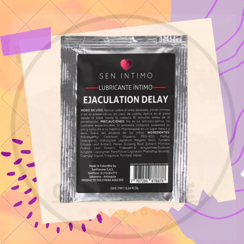 Retardante Ejaculation Delay Sen Intimo
