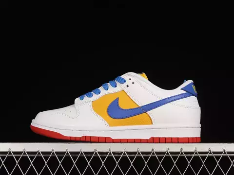 Nike Dunk Low SB White/Blue/Yellow - comprar online