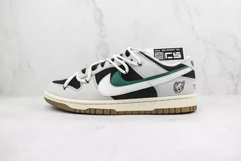 Dunk Low SE 85 Double Swoosh "Black-Grey" - comprar online