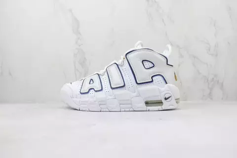 Nike Air More Uptempo White Midnight Navy - comprar online