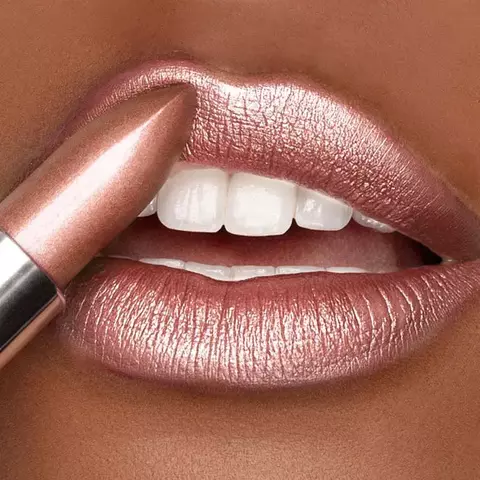 Batom metálico de longa duração brilho labial esmalte à prova à prova