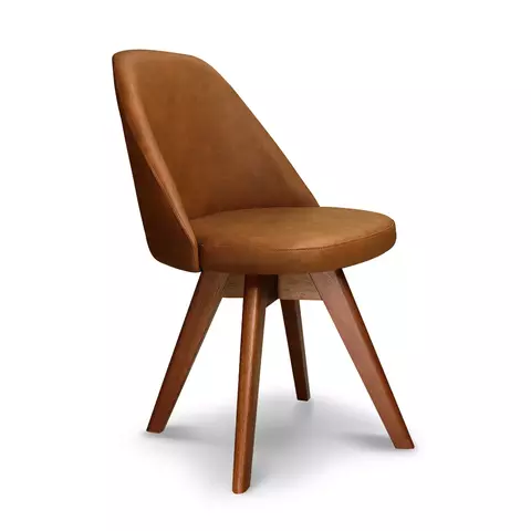 Cadeira Clara Giratória Sintético - comprar online