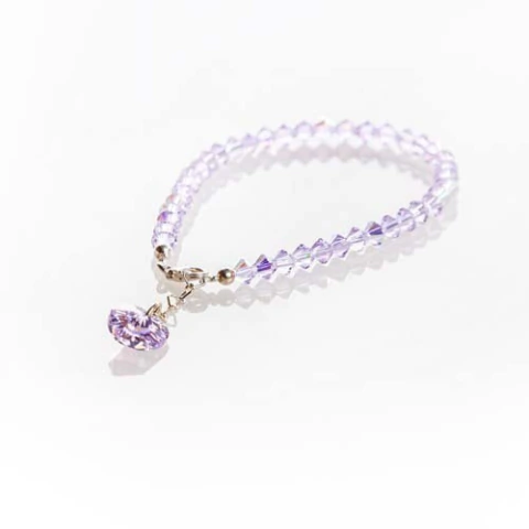 Pulsera Swarovski Cristal + Corazón en internet