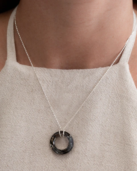 Collar Circulo Swarovski