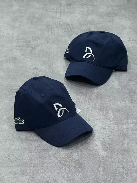 Boné Lacoste Novak Djokovic Azul Marinho - comprar online