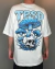 Camiseta Over Tripside Mushroom - Branca - comprar online