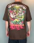 Camiseta Over Tripside Sagrada Família - Marrom