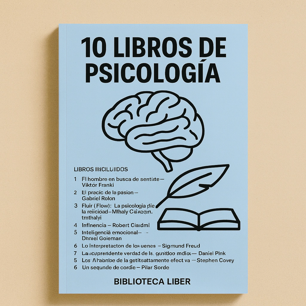 10 LIBROS DE PSICOLOGÍA