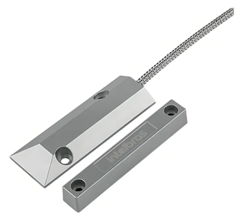 Sensor Magnético Com Fio Intelbras Xas Porta De Aço Sem Suporte