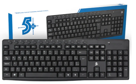 Teclado Wireless 2.4ghz Office 5+ 015-0081