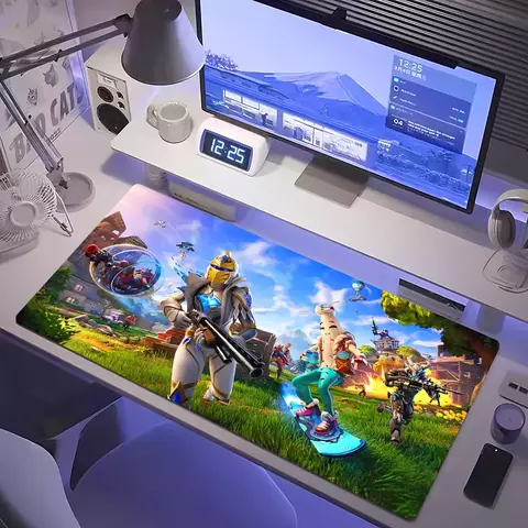 Tapete Gamer XXL Fortnite Anime – Precisão e Conforto no Seu Setup!