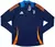 Jaqueta Corta-Vento Juventus Treino 24/25 - Masculina Adidas - Azul com detalhes em laranja - comprar online