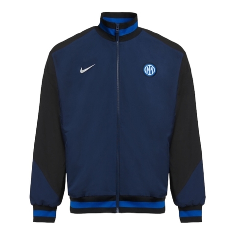Jaqueta Corta-Vento Inter de Milão 24/25 - Masculina Nike - Azul e preta
