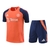 Kit Treino adulto - Camisa e Shorts - Manchester United Adidas 24/25 - Azul e laranja - comprar online