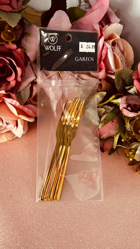 JOGO GARFOS 4 PEÇAS