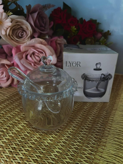 AÇUCAREIRO COM COLHER