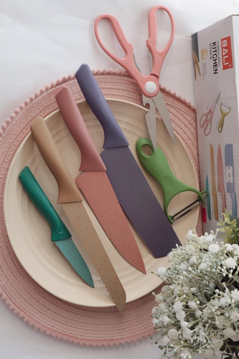 Kit de facas Coloridas