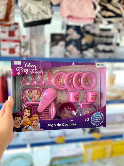 JOGO COZINHA PRINCESAS 11 PEÇAS