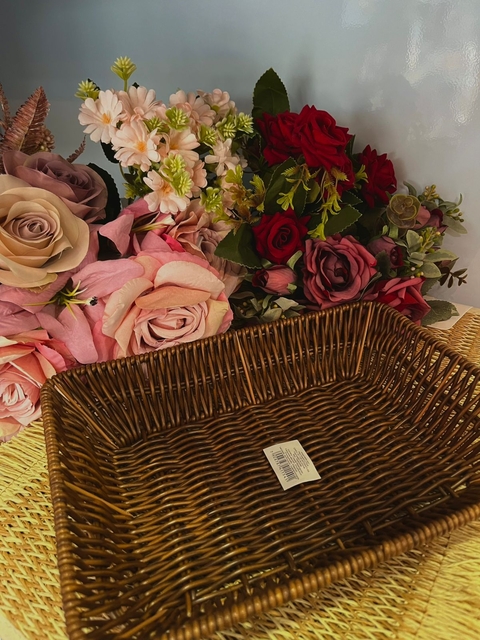 Cesta de Plástico Retangular