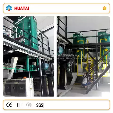 Vegetable Oil Machine Sunflower Soybean Palm Peanut Cooking Oil Production Line of Edible Oil Machine