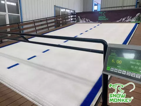 INDOOR SPORTS Indoor Ski Slope Make The Landing More Realistic- Indoor Ski Machine