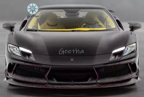 New Design Forged MS Body Kit Suitable for Ferrari 296 Bumper Carbon Fiber Body Kits