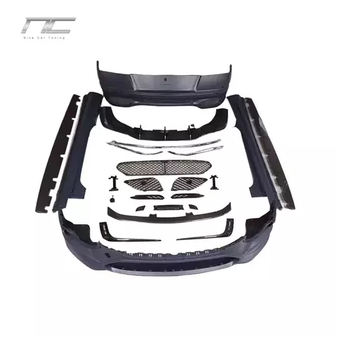 Auto Parts Accessories Front Bumper Car Canards for 2016 Year Bentley Continental GT GTC Upgrade Sport Body Kits