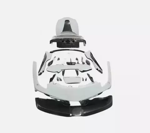 High Quality For 488 GTB Bodykit Front Bumper Misha Style Carbon Fiber Rear Spoiler and Diffuser Factory Price