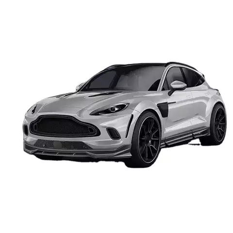 suitable for Aston Martin DBX Wide-body Kit Upgraded Carbon Fiber Front Lip Diffuser Spoiler Hood Body