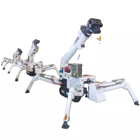1T To 12T Hydraulic Mini Crane Portable Telescopic Boom Spider Crane