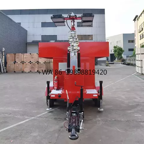 Wire Free Heavy Duty Solar LED Light Tower