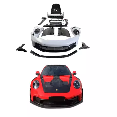 992 GT3RS Body Kit For Porsche 911 992 Upgrade GT3RS Dry Carbon Fiber Body Kits Car Bumpers Hight Quality