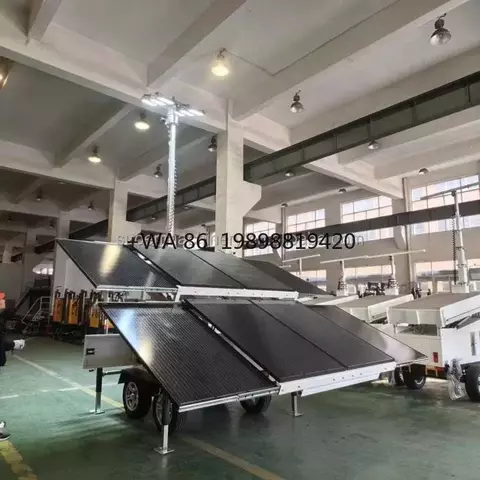 Factory 3KW High Power Solar System Energy Trailer