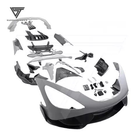 765LT Style Dry Half Carbon Fiber Body Kits For McLaren 720s 2017-2019