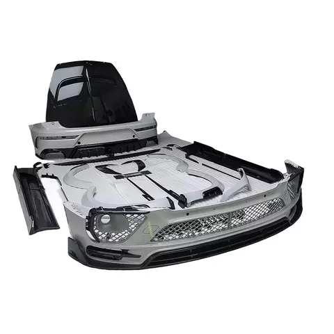 Newest Products M Style Full Set Dry Carbon Fiber Bodykit Car Bumper Side Skirts Bonnet Rear Diffuser for Bently Bentayga