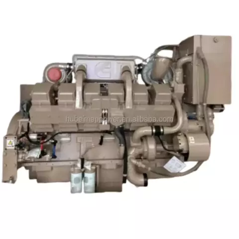 KTA38-M 12 Cylinder Marine Engine 664KW Marine Propulsion Engine For Sale