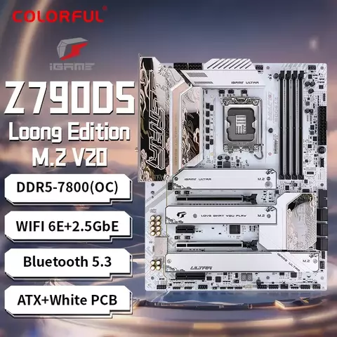 colorful intel z790 motherboard iGame Z790D5 Loong Edition V20