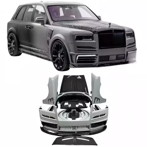 For Rolls Royce Cullinan high-quality body kit updated to MSY style car front bumper rear bumper engine cover kit