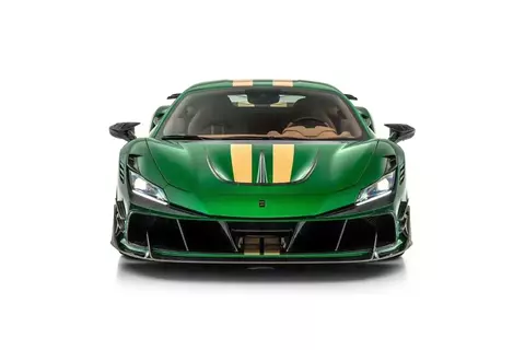 suitable for Carbon Fiber Material Ferrari F8 Body Kit Upgrade MSY Style Front and Rear Bumper Spoilers